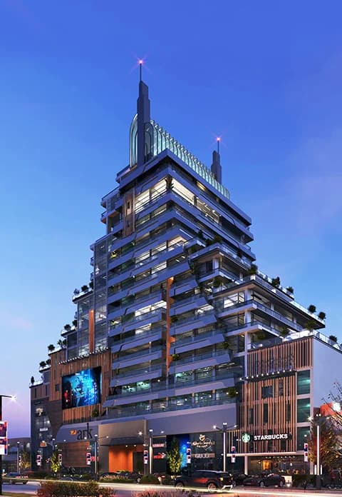 ZEM Ark mixed-use development render